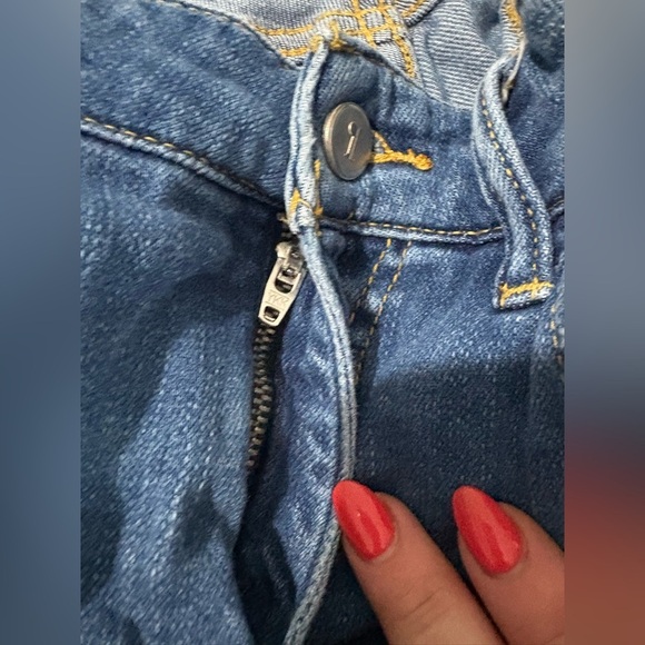 Anthropologie Pilcro Stet denims size 27 crop medium wash - Picture 8 of 16